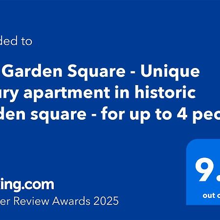 The Garden Square - Unique Luxury Apartment In Historic Garden Square - Ideal For 2 People York Eksteriør billede
